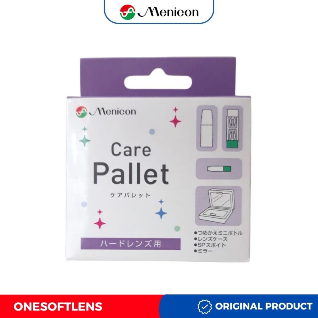 MENICON CARE PALLET / MENICON STATER PACK / TEMPAT SOFTLENS KHUSUS RGP