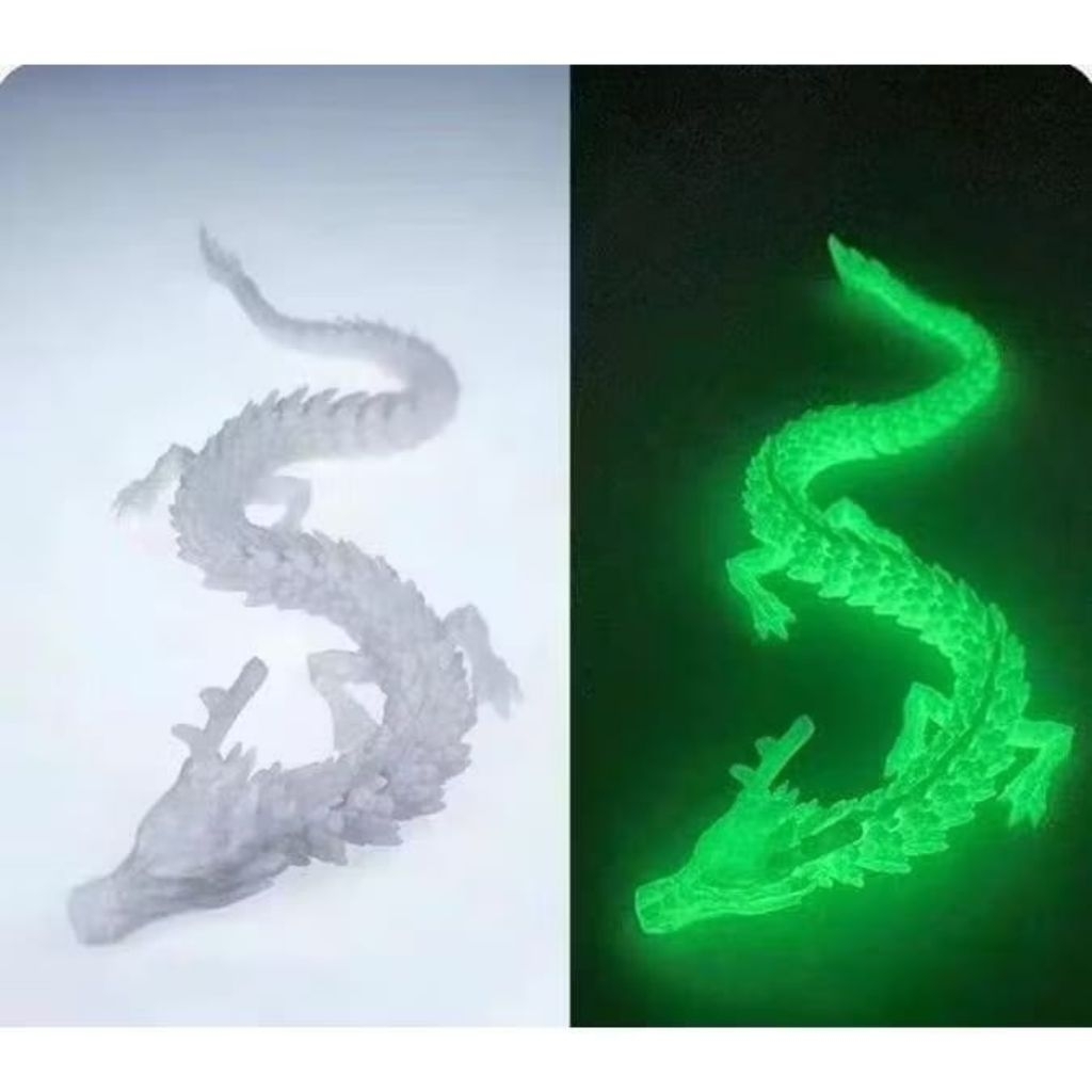 {BS} Mainan Naga 3D Bisa Digerakan Badannya / Mainan Action Figure Articulated 3D Dragon Model Pajan