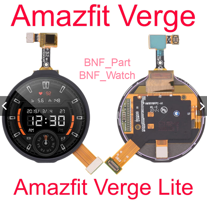 Original LCD TouchScreen Amazfit Verge / Verge Lite / A1801 / A1811