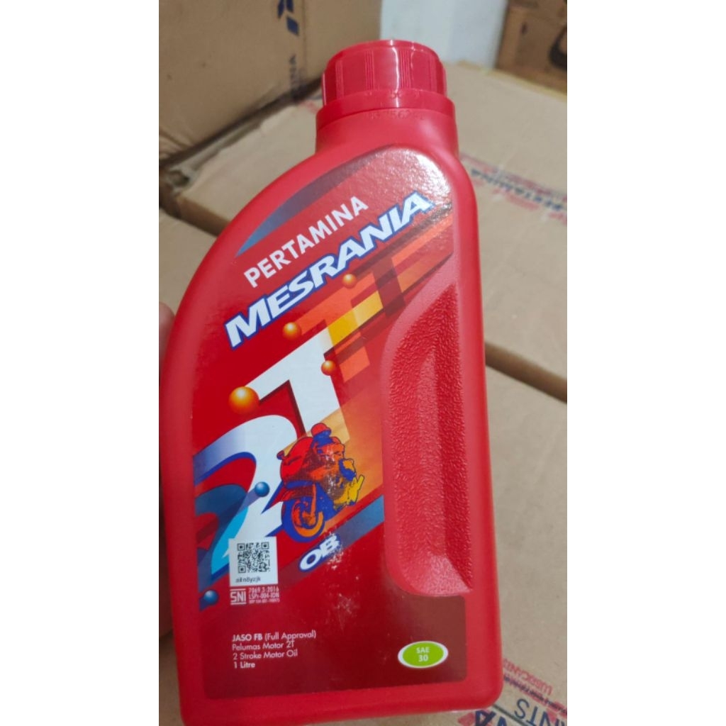 OLI MESRANIA 2T OB 1LITER OLI PERTAMINA 2TAK MESRAN OB 1L