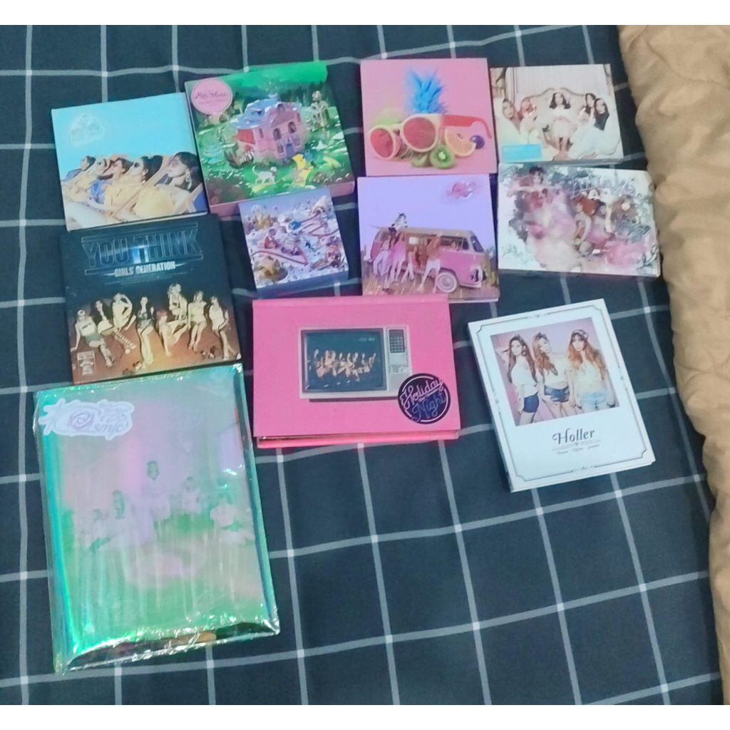 kpop album unsealed fullset snsd red velvet