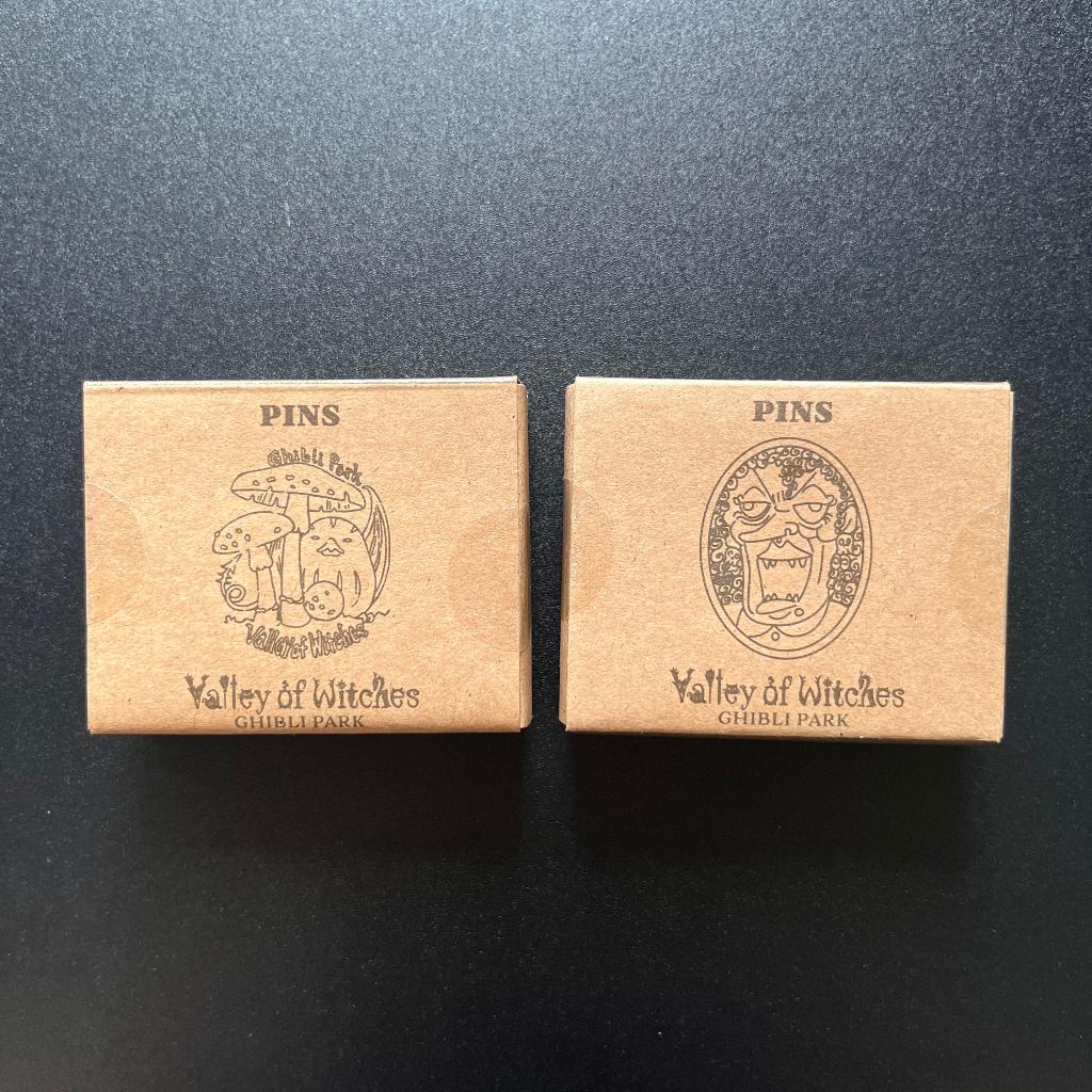 Metal Pin Valley of Witches Bella Yaga and Demon Gate Carving Earwig and The Witches Ghibli Park Exc