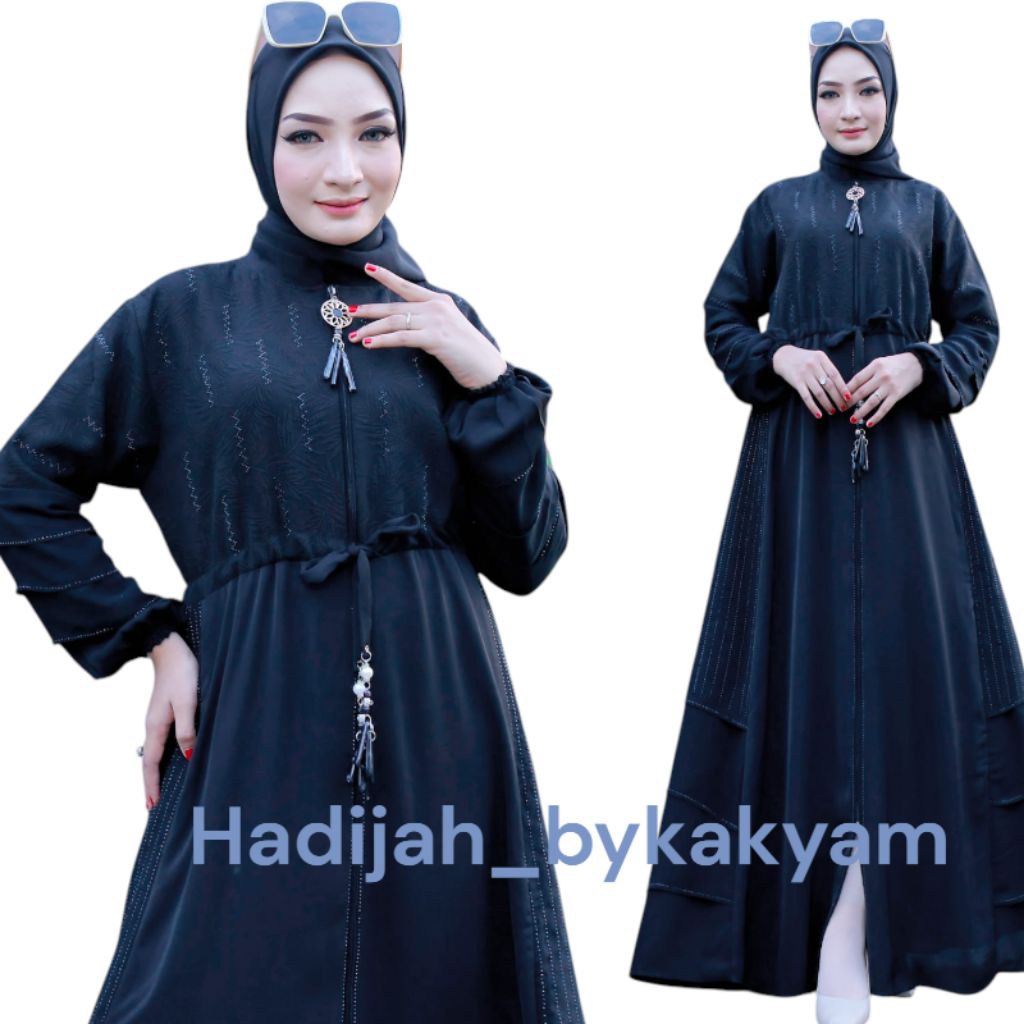 ABAYA GAMIS BUSANA MUSLIM HELWA BY KAK YAM COLLECTION