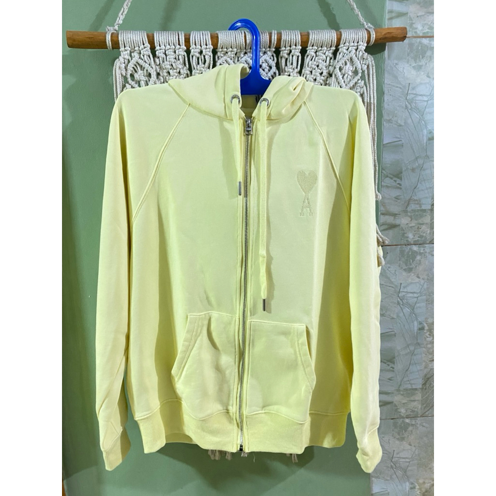 HOODIE ZIPPER AMI PARIS BORDIR