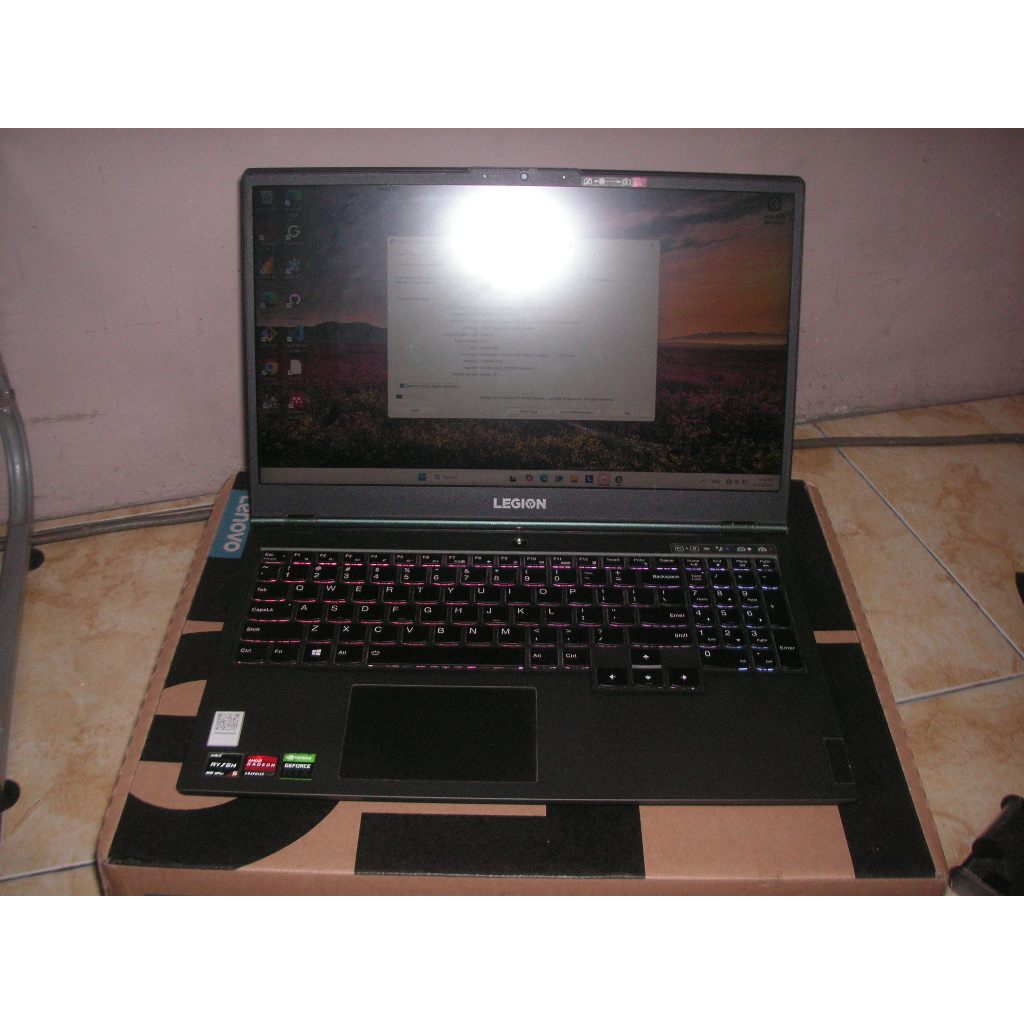 Laptop Lenovo Legion Ryzen 5 4600H Rtx 2060