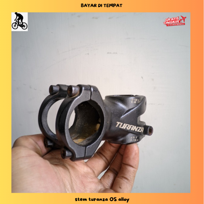 Stem Sepeda MTB OverSize 31.8MM