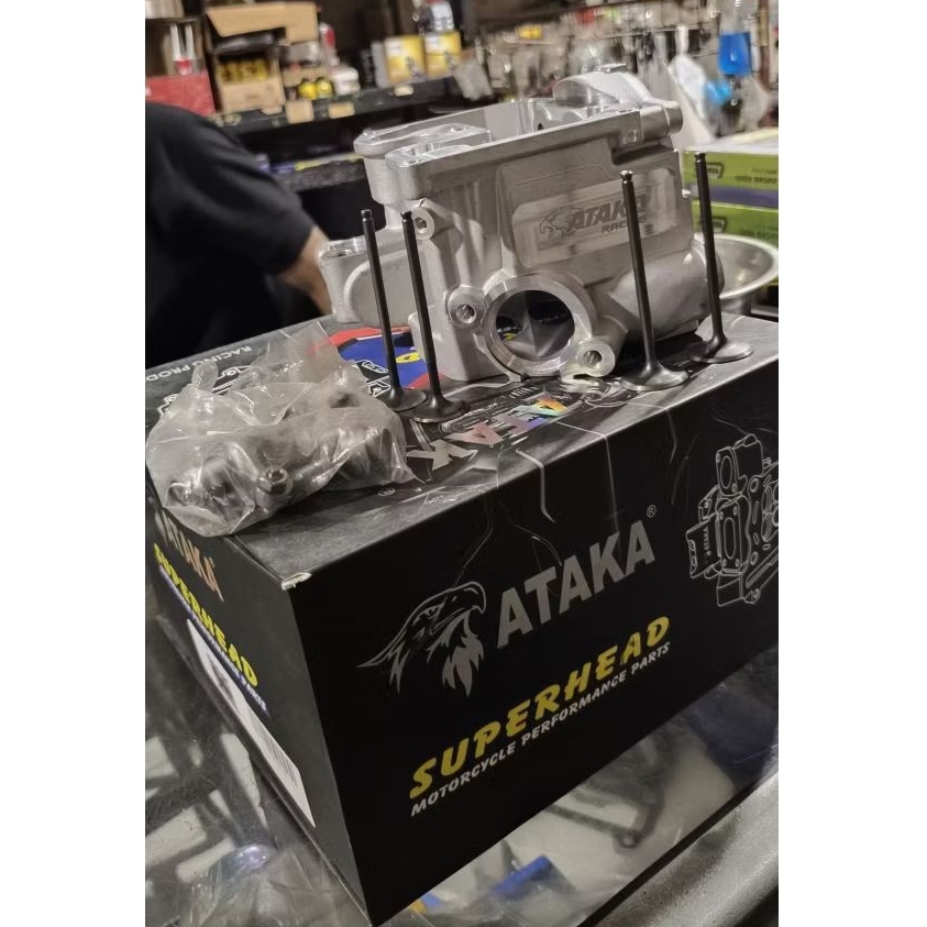 ATAKA RACING SUPER HEAD NEW 25 28 23 26 22 25 20 23 Porting CNC MX KING Jupiter MX OLD MX New VIXION