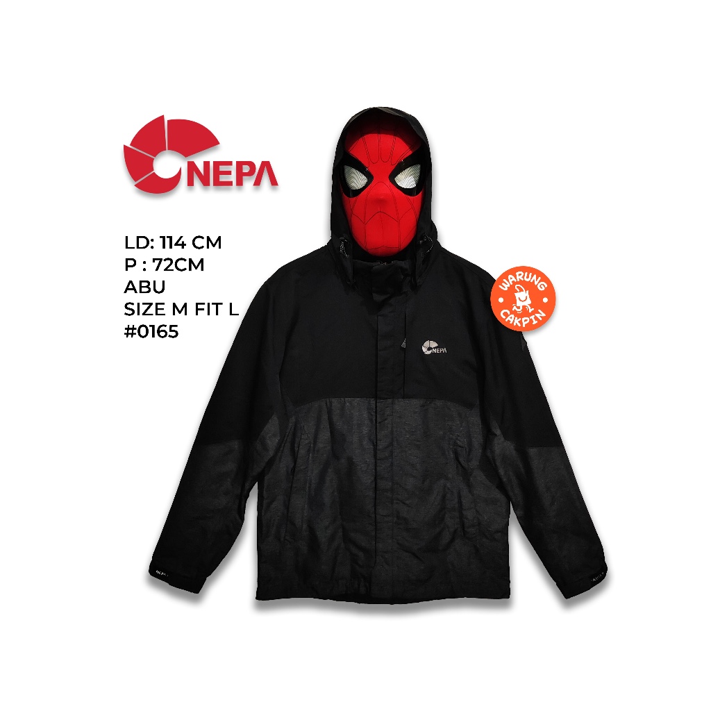 NEPA EVOLUTION GROPCORE Jaket gunung pria wanita size M fit L