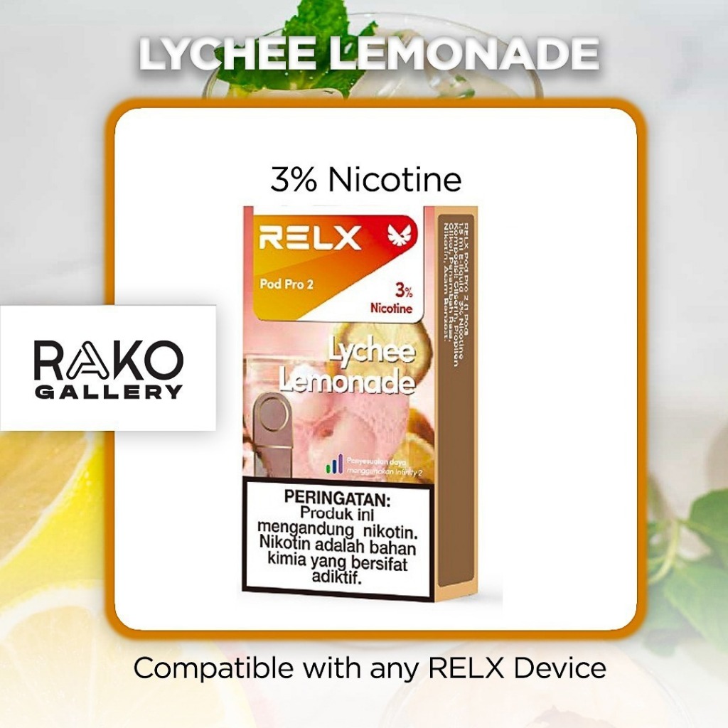 Relx Infinity Essential Artisan Pod Pro Lychee Lemonade