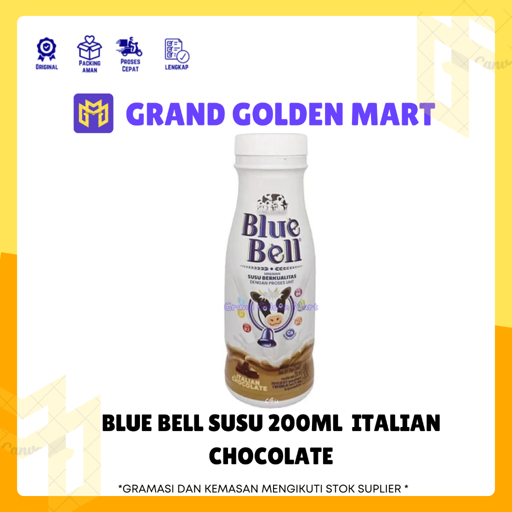 Blue Bell Susu 200Ml Italian Chocolate