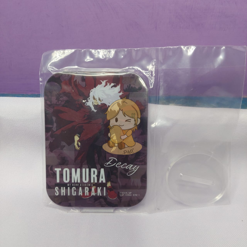 Standee Acrylic My Hero Academia Shigaraki n Chibi Hawks