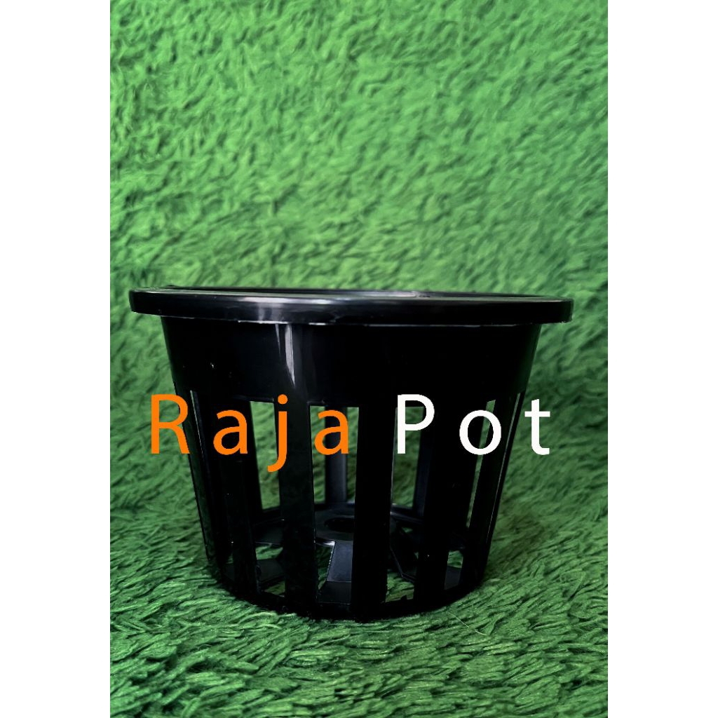 Pot Anggrek 12cm Hitam