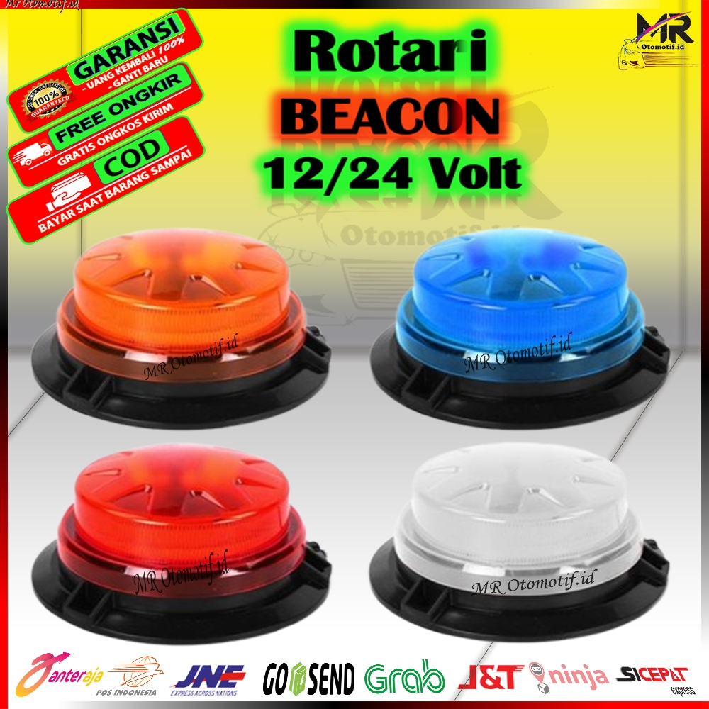 Lampu Led Rotary Mobil Truk Truck Canter L300 Granmax Tronton Beacon 015 12-24v
