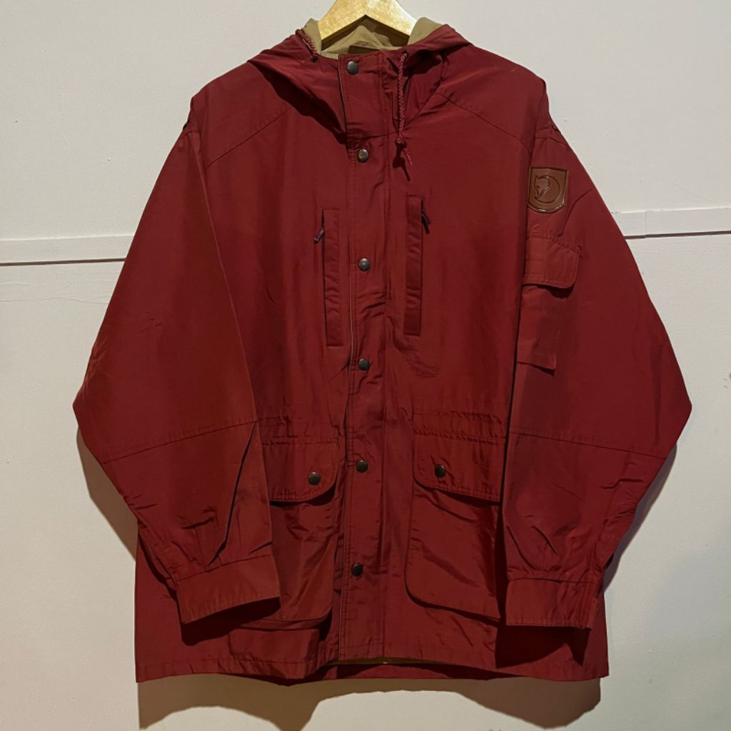 Parka Casual Jacket Selection Men's Batsu Red