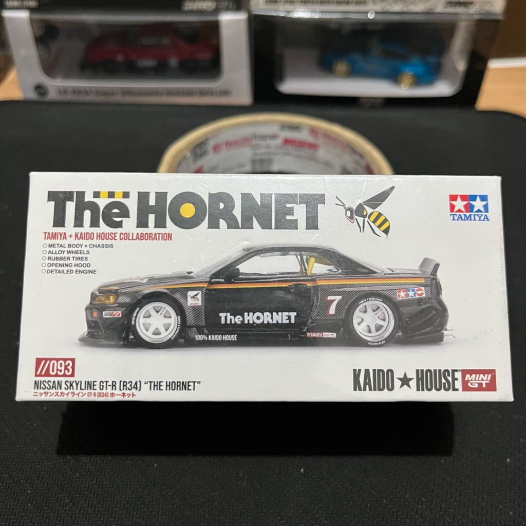 Mini GT Kaido House The Hornet Nissan GTR R34