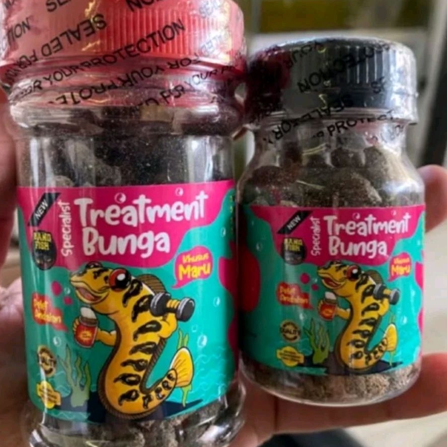 Pelet Andalan Bang Fish Progres Channa Maru Khusus Bunga