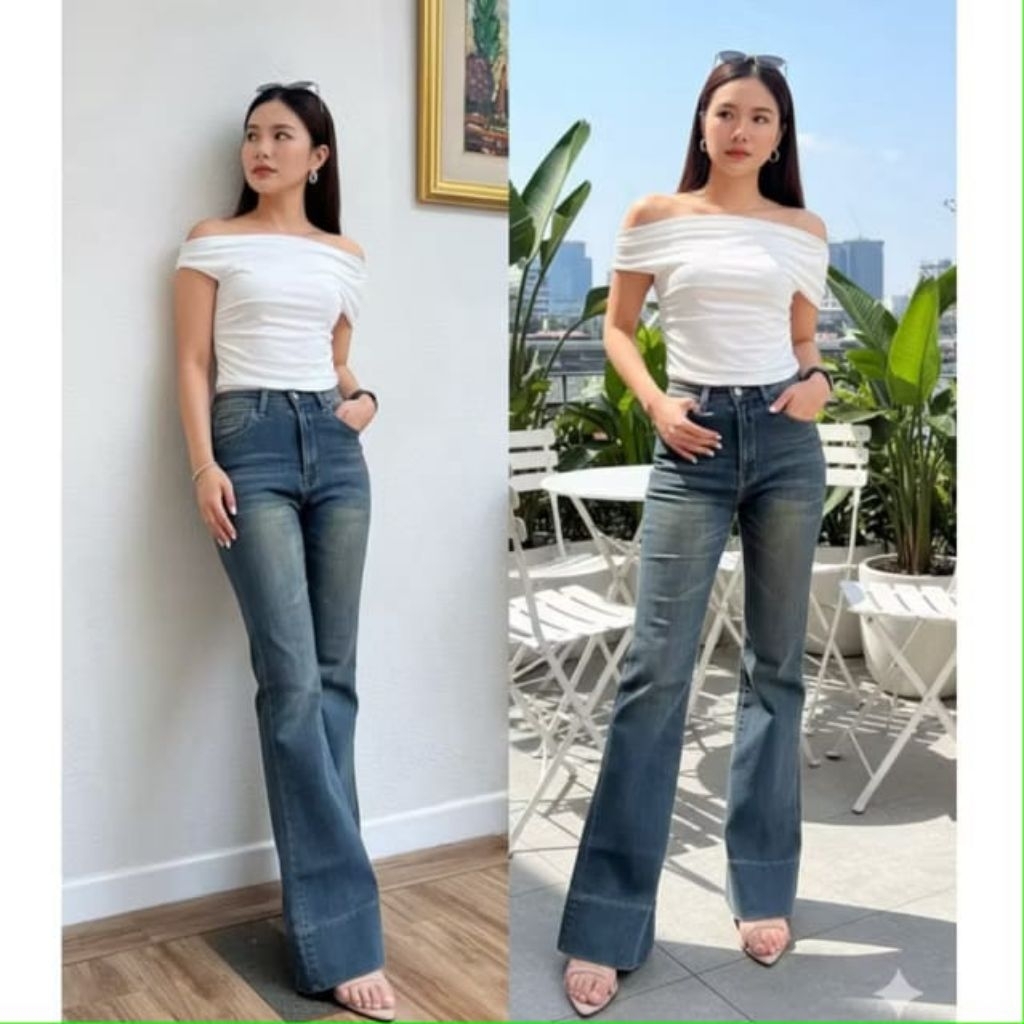 cutbray jeans lipat lebar vintage celana jeans cutbray lipat lebar terbaru