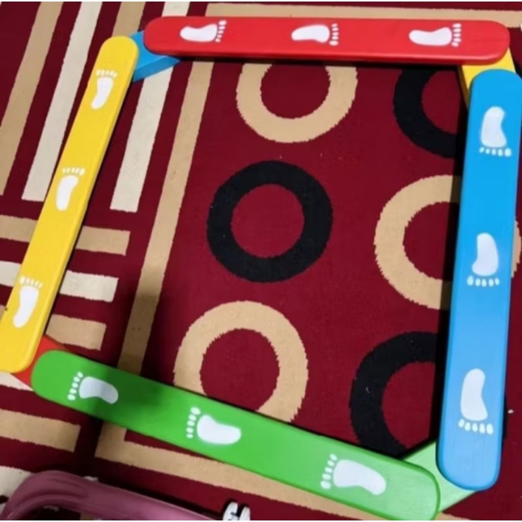 Papan Titian Balance Beam Kayu – Mainan Edukatif Anak