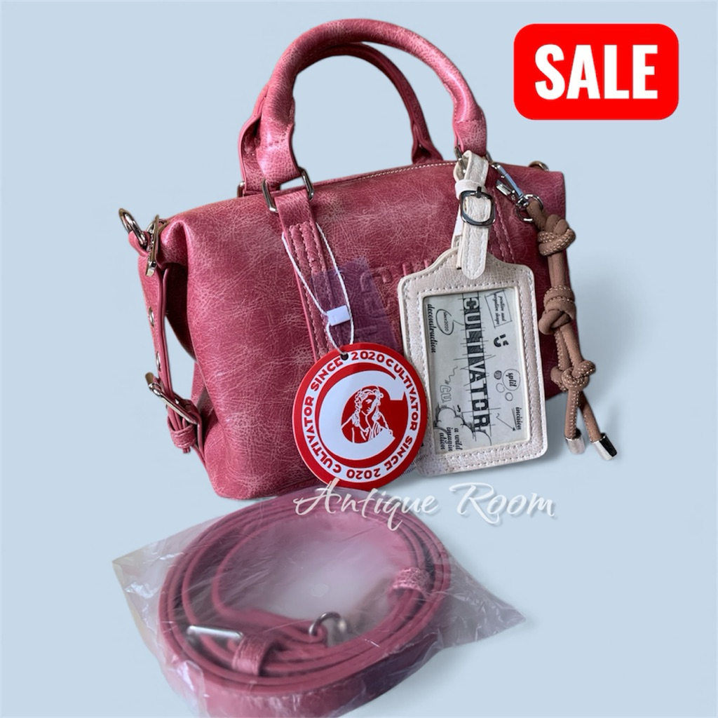 SALE CULTIVATOR PINK SLING HAND BAG TANPA BOX NEW