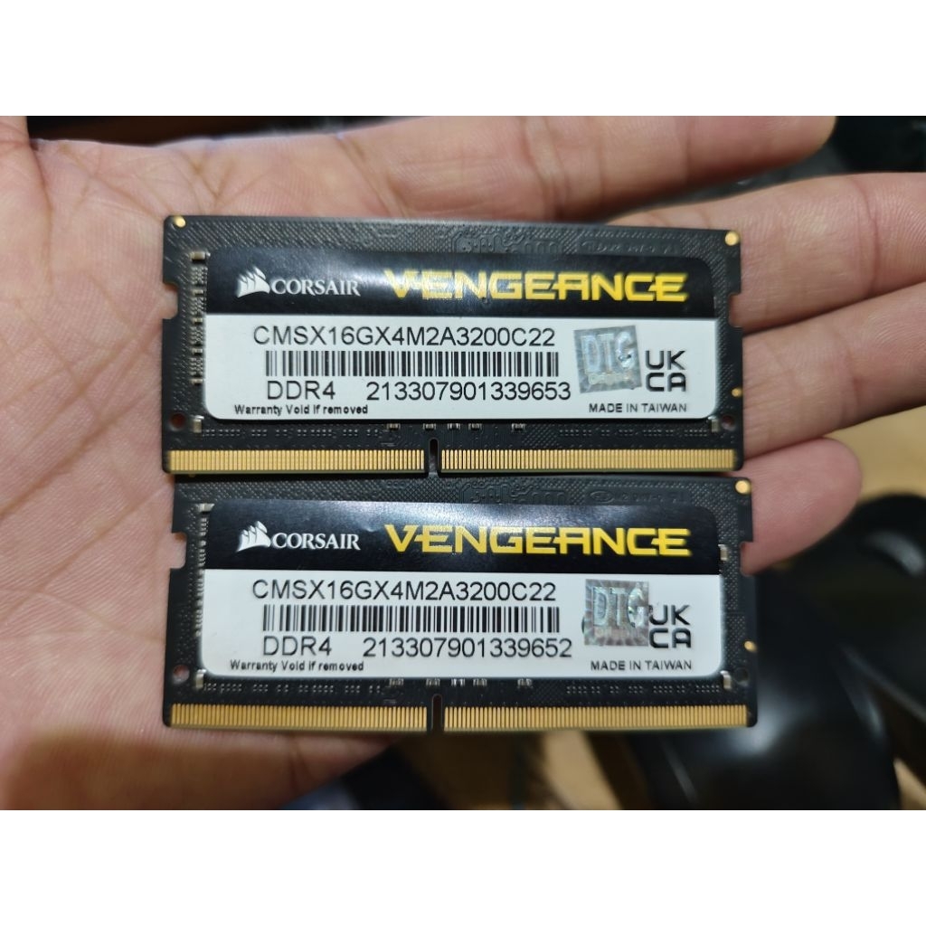 Ram 8 gb corsair ddr 4 3200 laptop