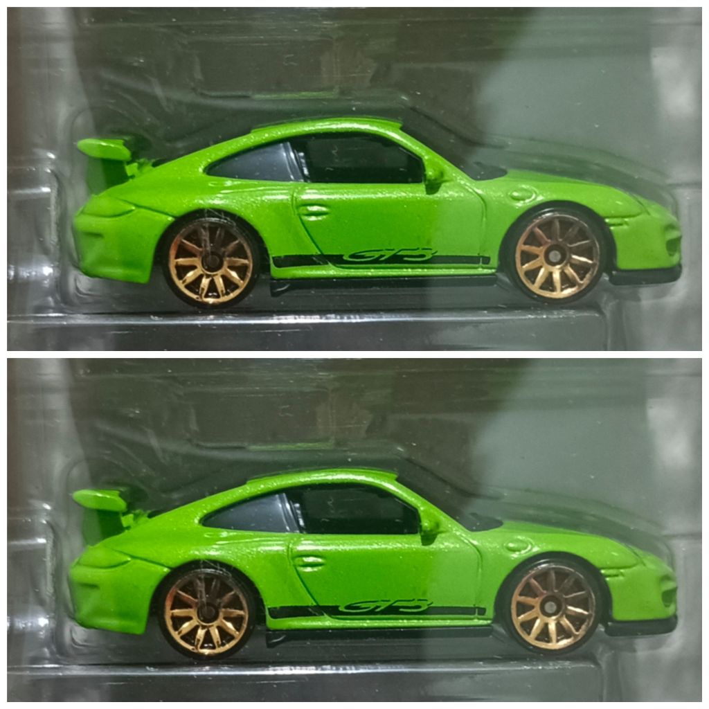 hotwheels Porsche 911 GT3 Rs 1 pcs