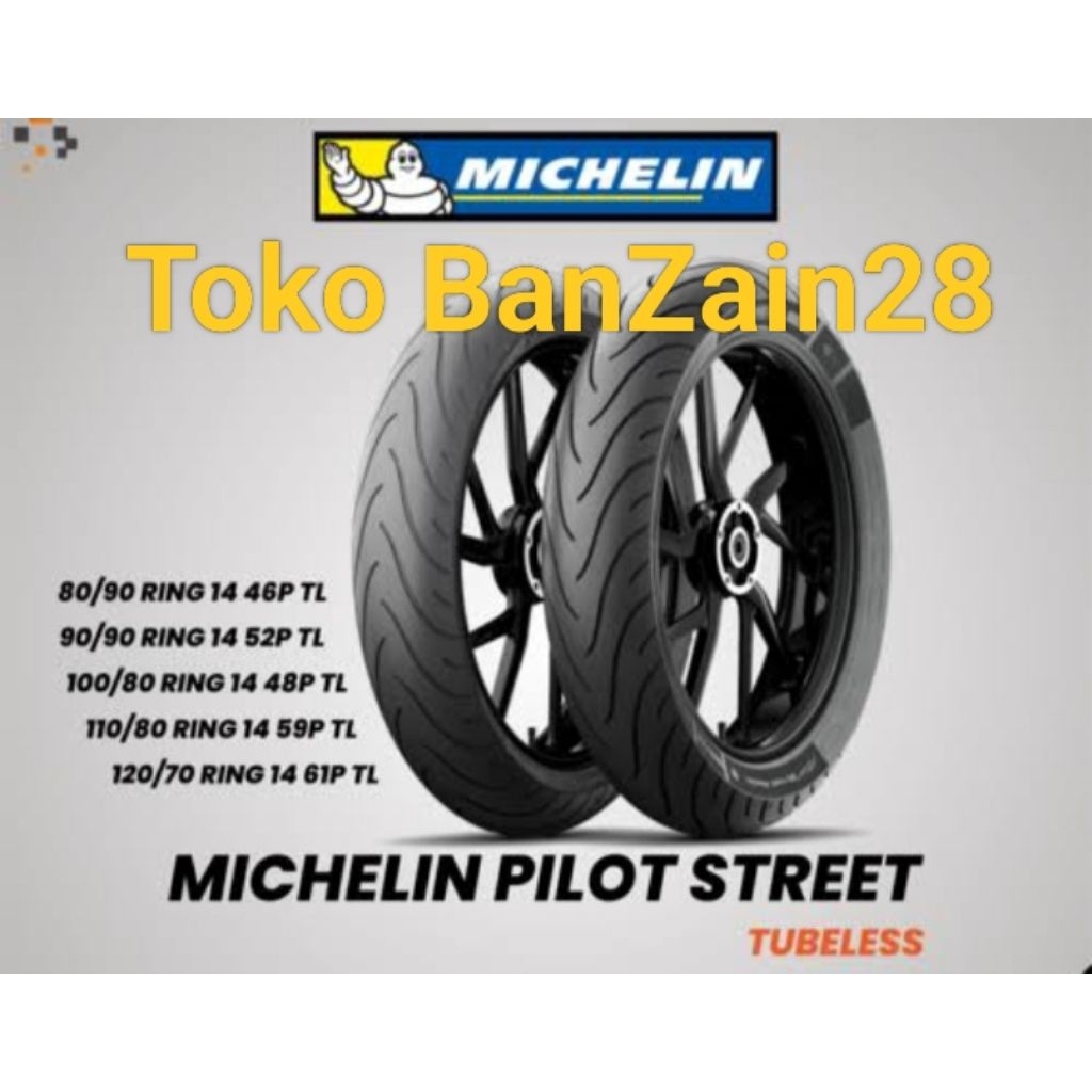 BAN LUAR MATIC RING 14 MICHELIN VARIO BEAT SCOOPY DLL.
