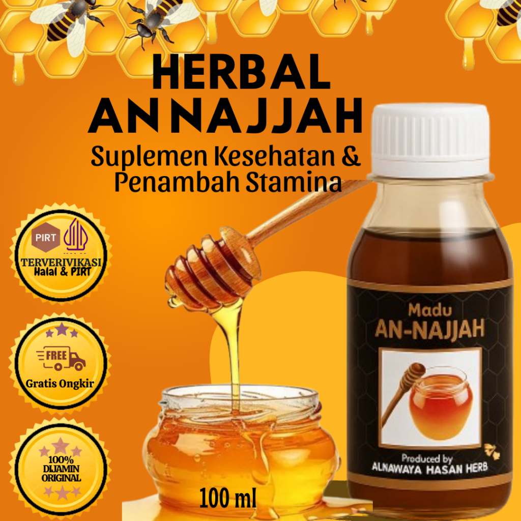MADU AN NAJJAH Suplemen Kesehatan Dan Penambah Stamina Pria