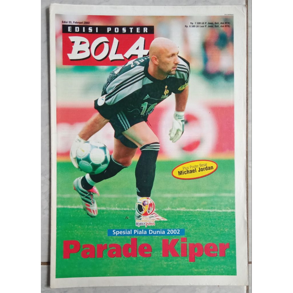 BOLA EDISI POSTER PIALA DUNIA 2002
