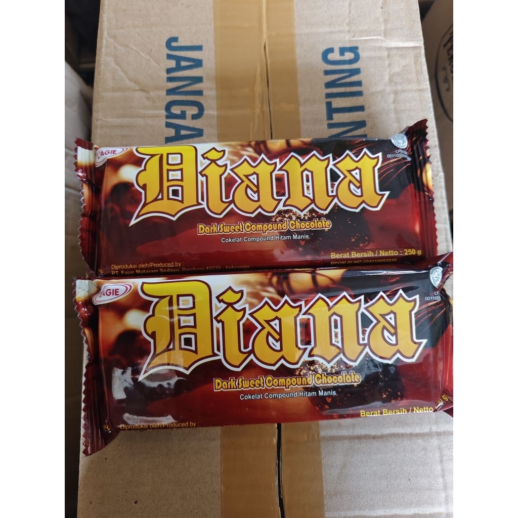 cokelat batang diana 250 gr