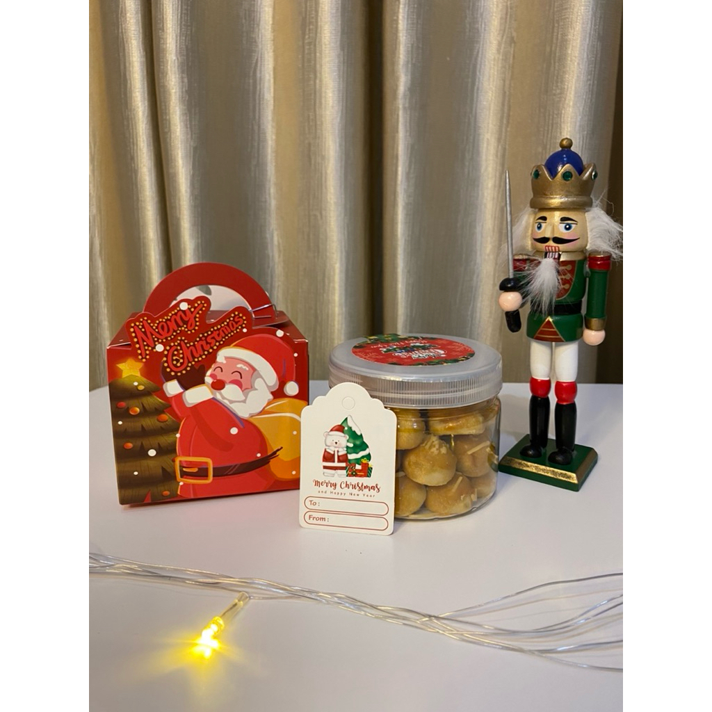 Hampers Natal Jingle Bells Nastar RED isi 1 kemasan toples 400 ml