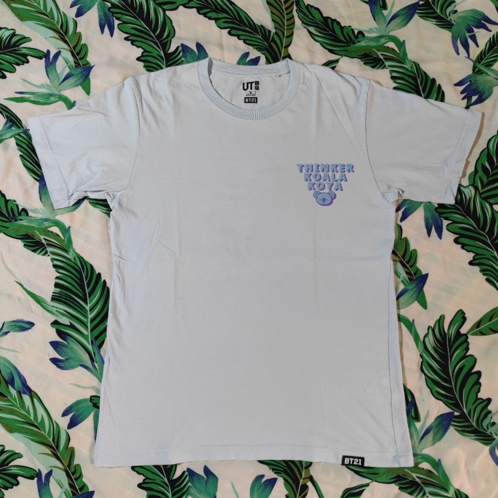 Kaos UT uniqlo collab BT 21 koala ori