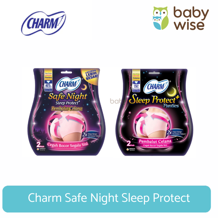 Charm Safe Night Sleep Protect - Pembalut Celana