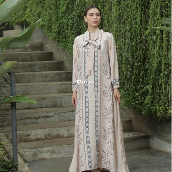 BATIK HUZA - GAMIS BATIK WANITA GAMIS NIRBITYA
