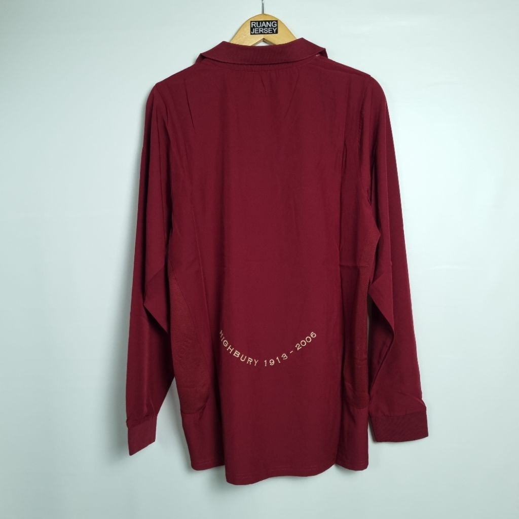 Jersey Retro Arsenal Home 2005/2006 Longsleeve