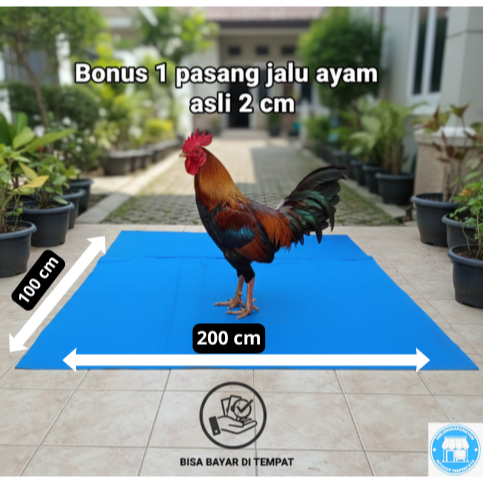 ALAS GEBER D 2 Karpet Alas Geber 2m Karpet Arena Ayam Bangkok