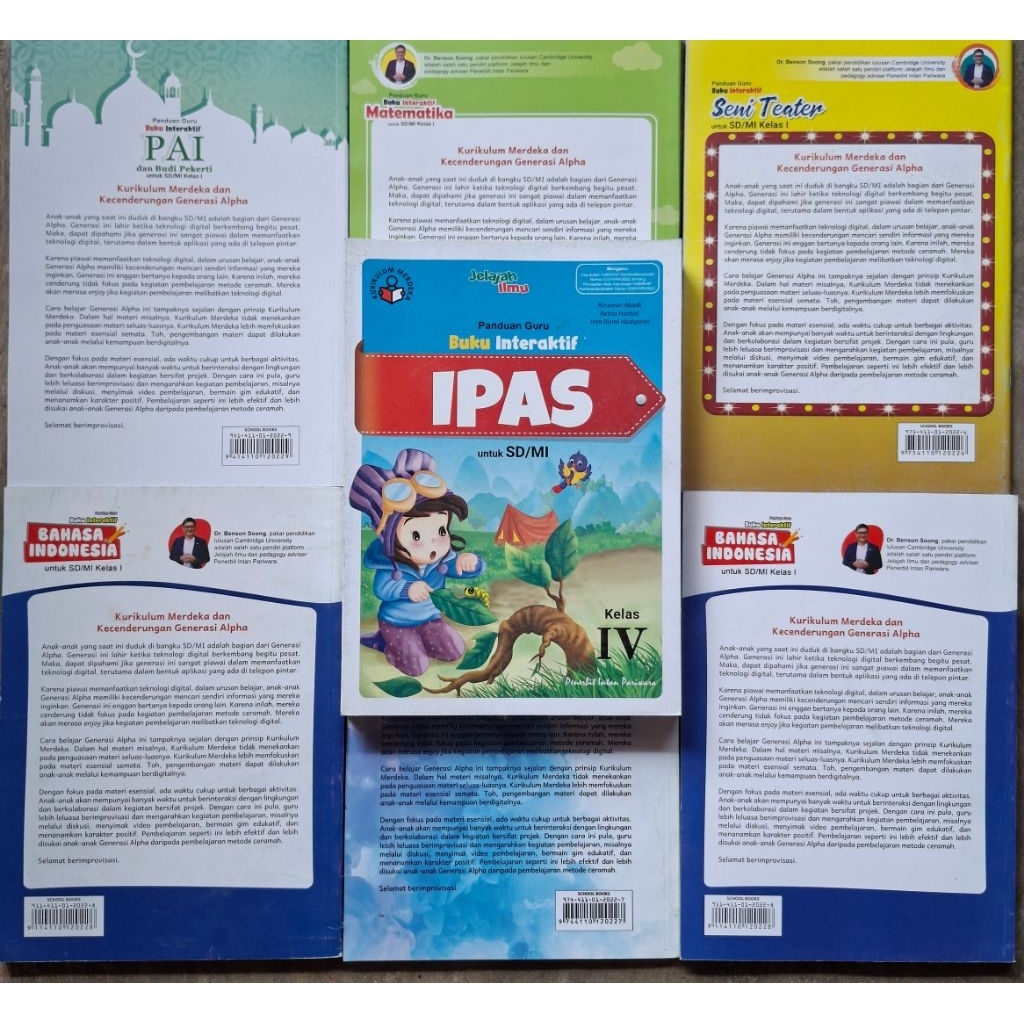 Buku Kunci Jawaban PG Interaktif Pendamping Kurikulum Merdeka Intan Pariwara