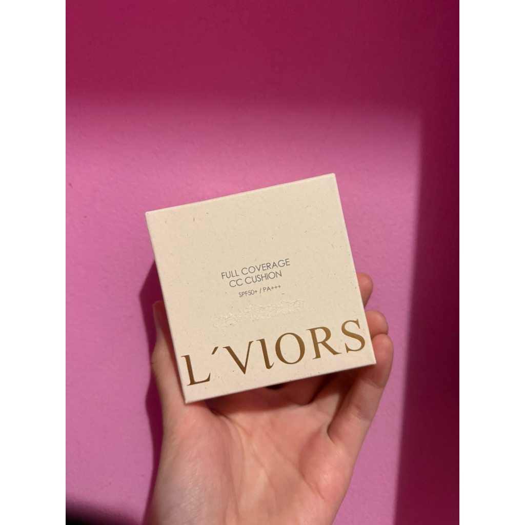WTS LVIORS Full Cover CC Cushion SPF 50+ PA+++