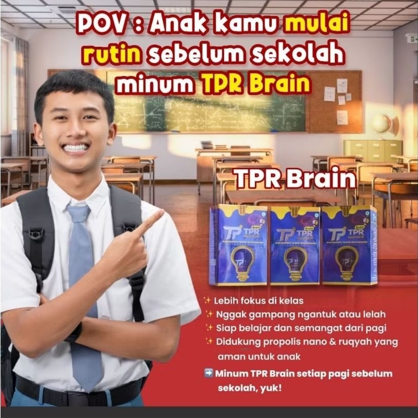 TURKISH PROPOLIS BRAIN TPr RED TPR PROPOLIS LINTAS BENUA