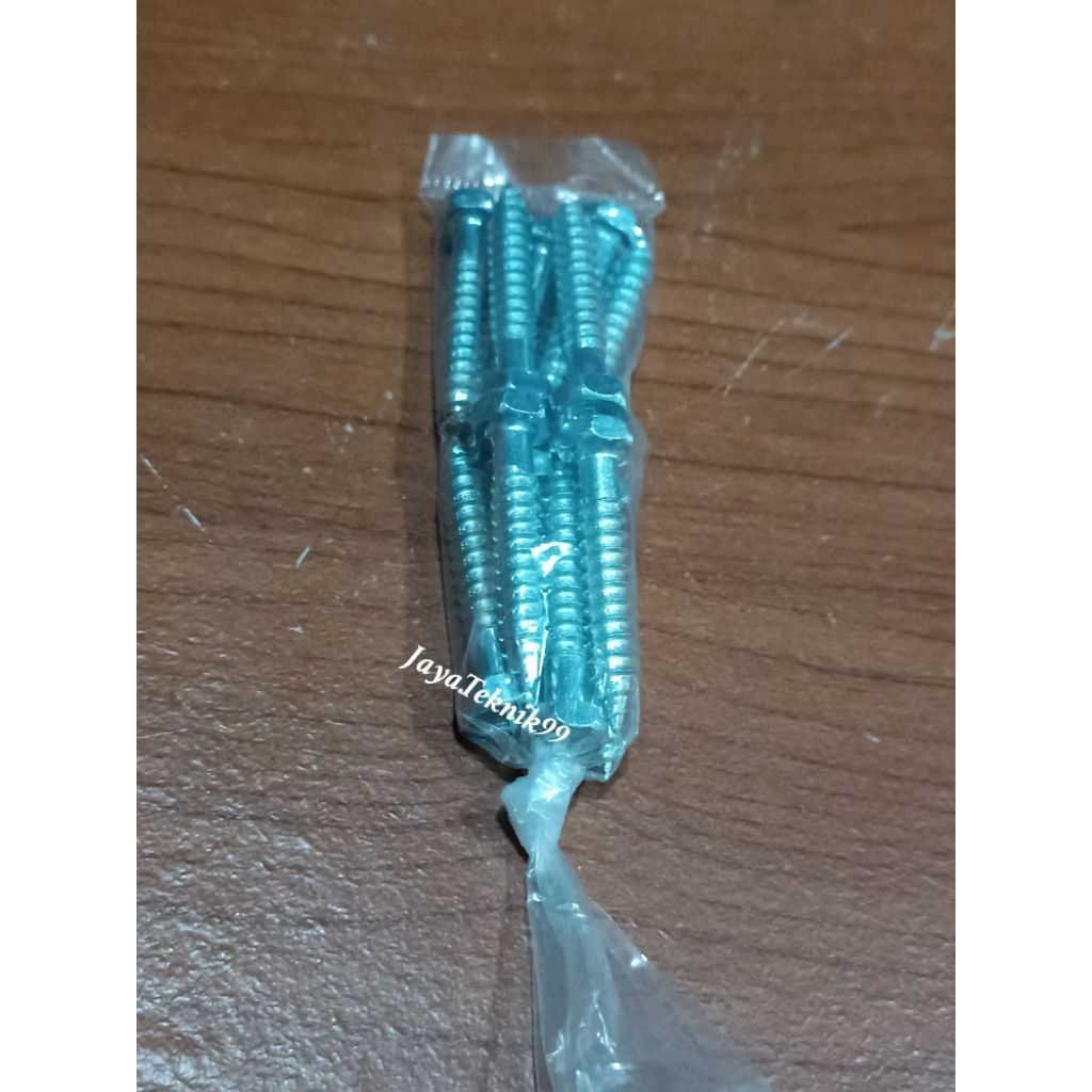 sekrup/baut fisher 6 kepala 8 mm panjang ulir 3 cm