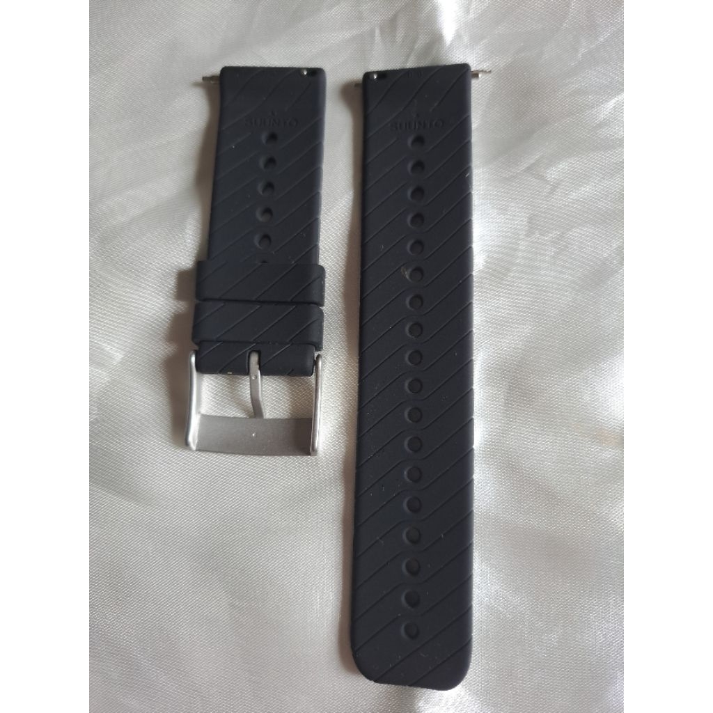 RUBBER STRAP SUUNTO ORIGINAL  UNTUK SUUNTO 7. SUUNTO9  DAN SUUNTO D5 SPARTAN SPORTS WHIST HR