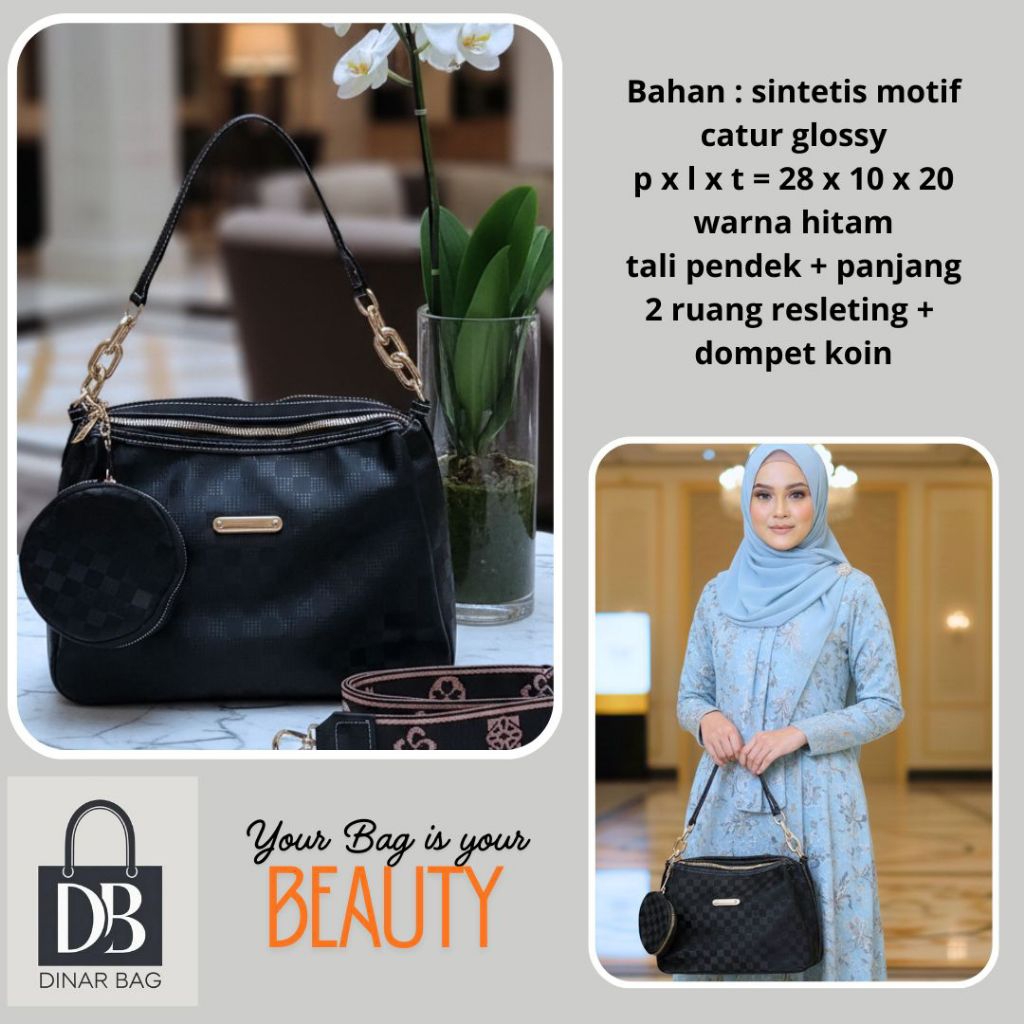 Dinar Bag | Tas selempang tas jinjing tas guru tas kondangan 18