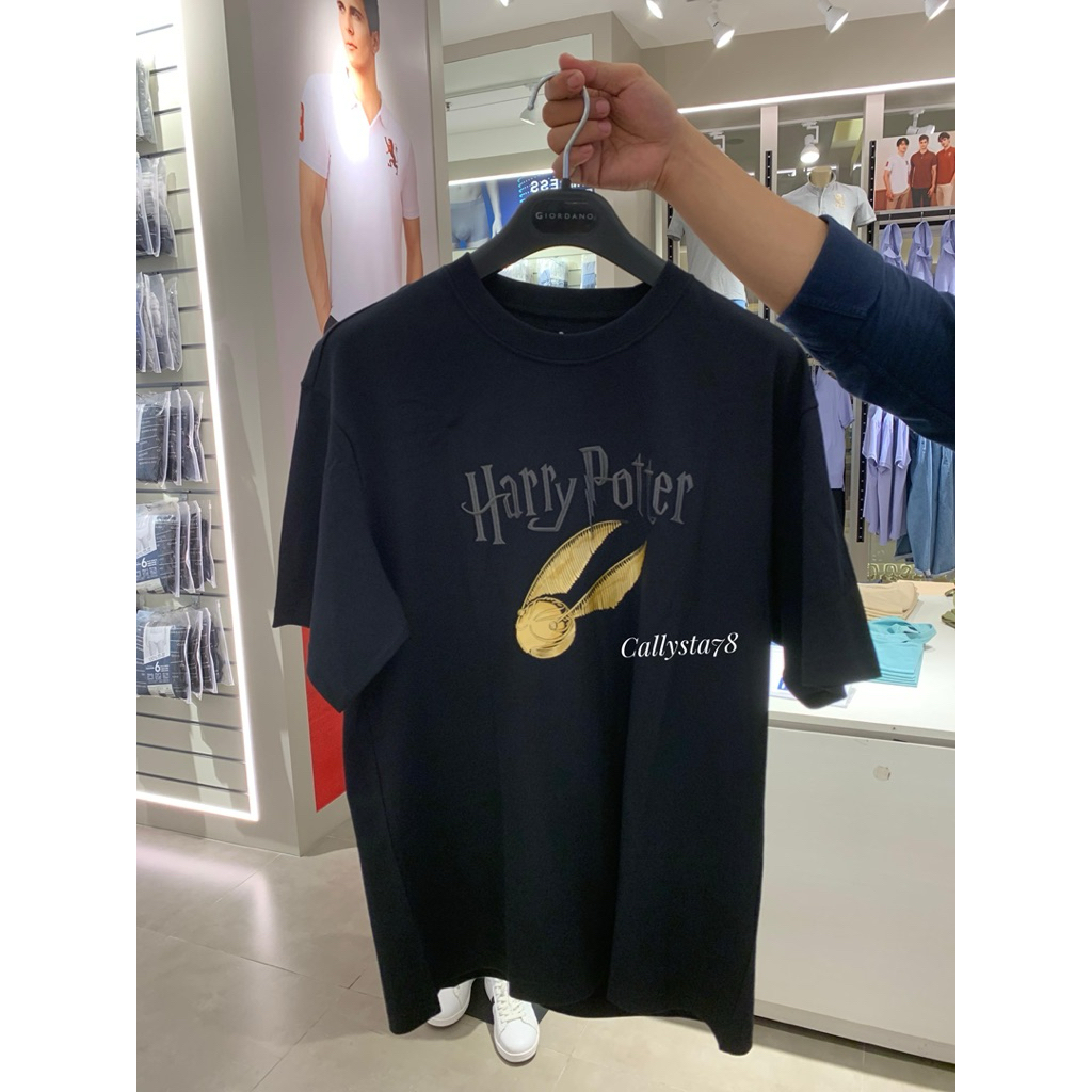 Giordano Tee Man X Harry Potter Size S M L XL XxL