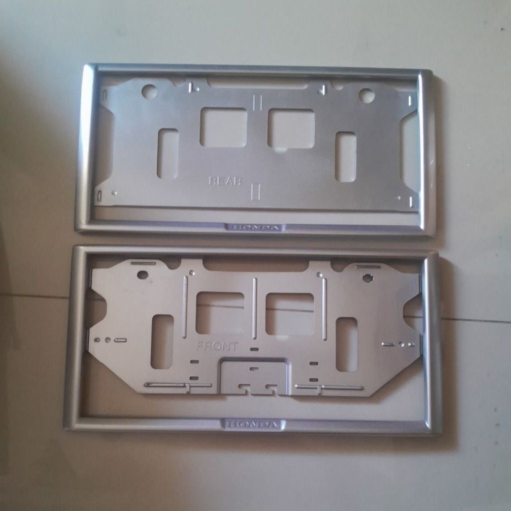 Frame Plat Nomer JDM Honda Access Silver