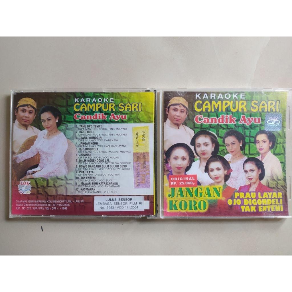 vcd original campur sari