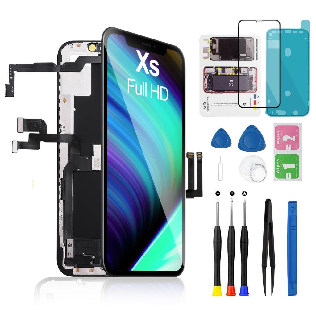 LCD Iphone XS | LCD+TS IPHONE XS MAX BLACK OLED SOFT (JK)