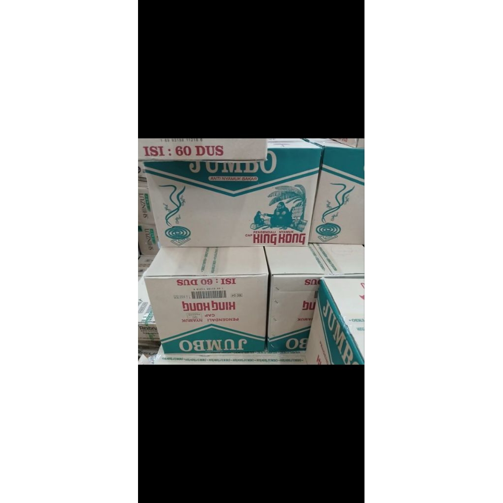 Kingkong Obat nyamuk bakar 1 dus (60 ktk)