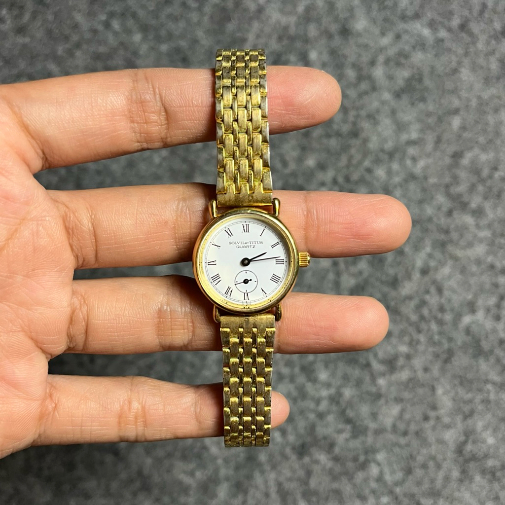 Jual jam tangan second titus original pria
