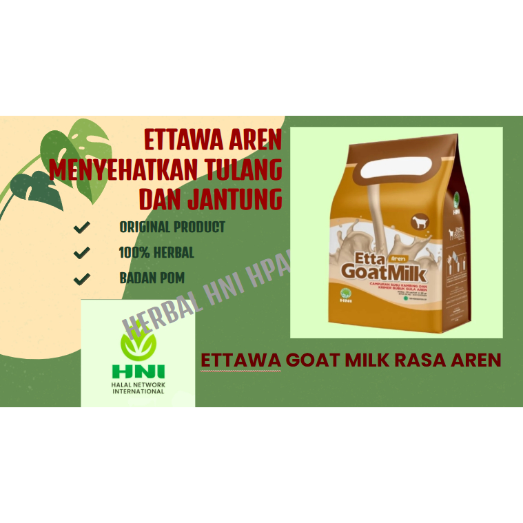 ETAWA SUSU KAMBING GULA AREN HPAI