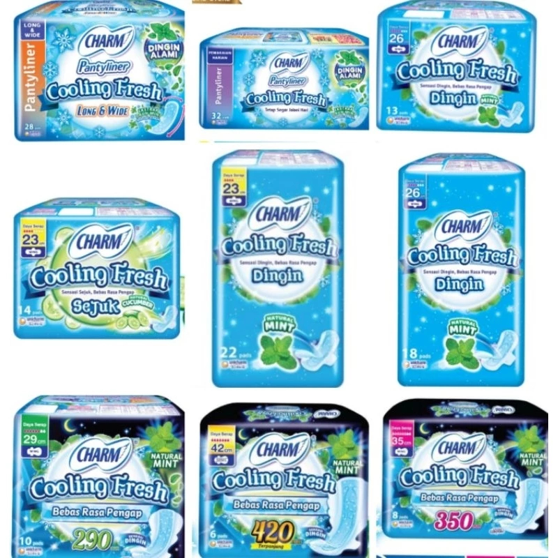 charm cooling fresh pembalut