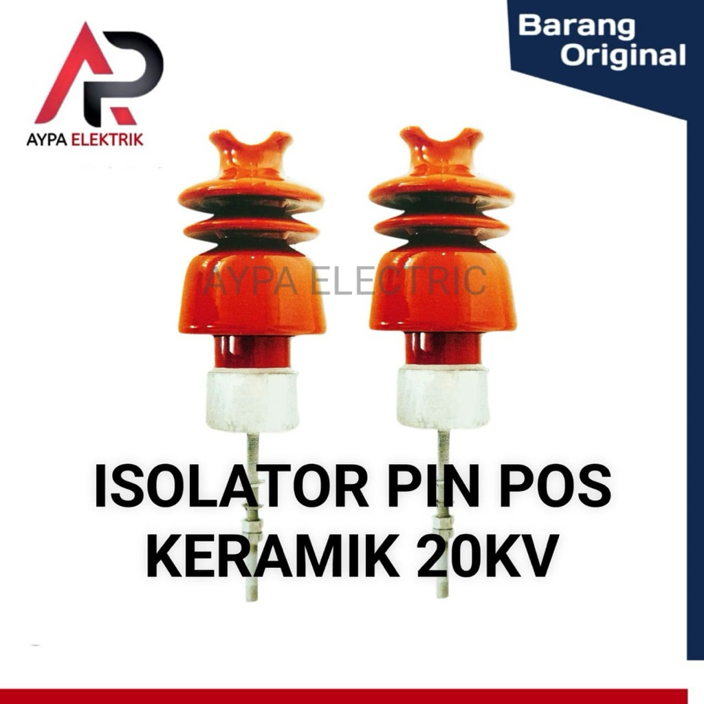 ISOLATOR TUMPU KERAMIK/ PIN POS 24KV MREK TWINK